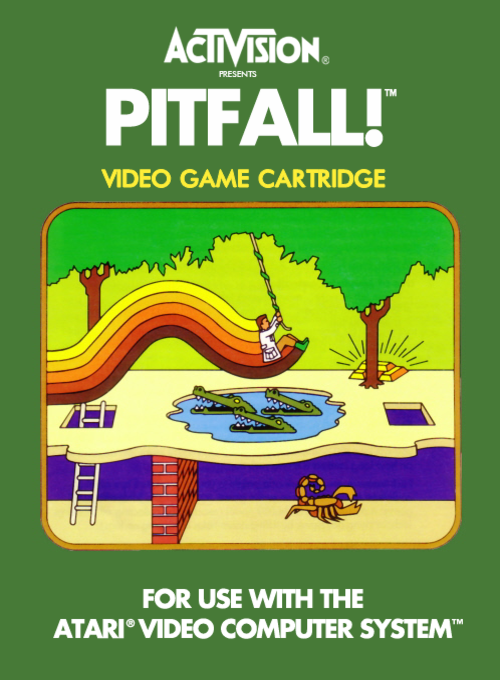 Pitfall! Box Art
