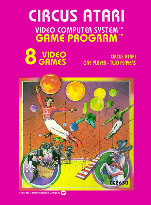 Circus Atari Box Art